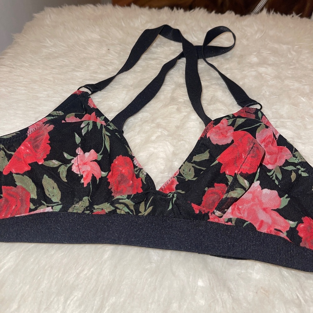 floral bralette